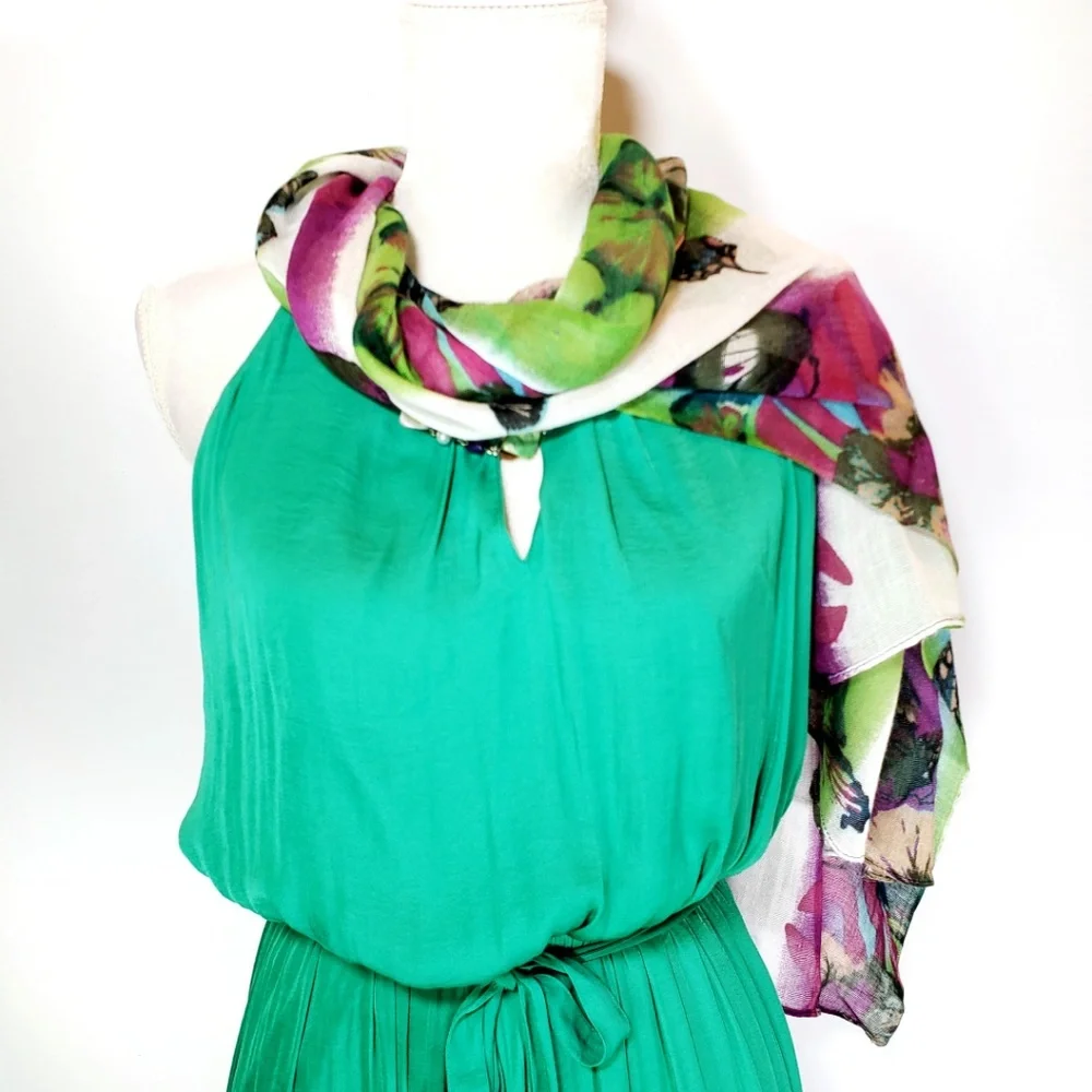 Jennifer Lopez Silky Maxi Dress, S - Picture 7 of 8